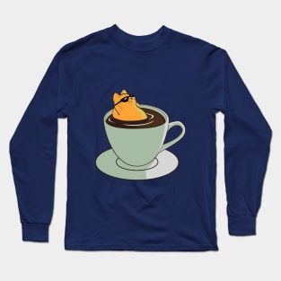 Bathe In Coffee Long Sleeve T-Shirt